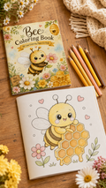 Bee Coloring pages – Kids Activity