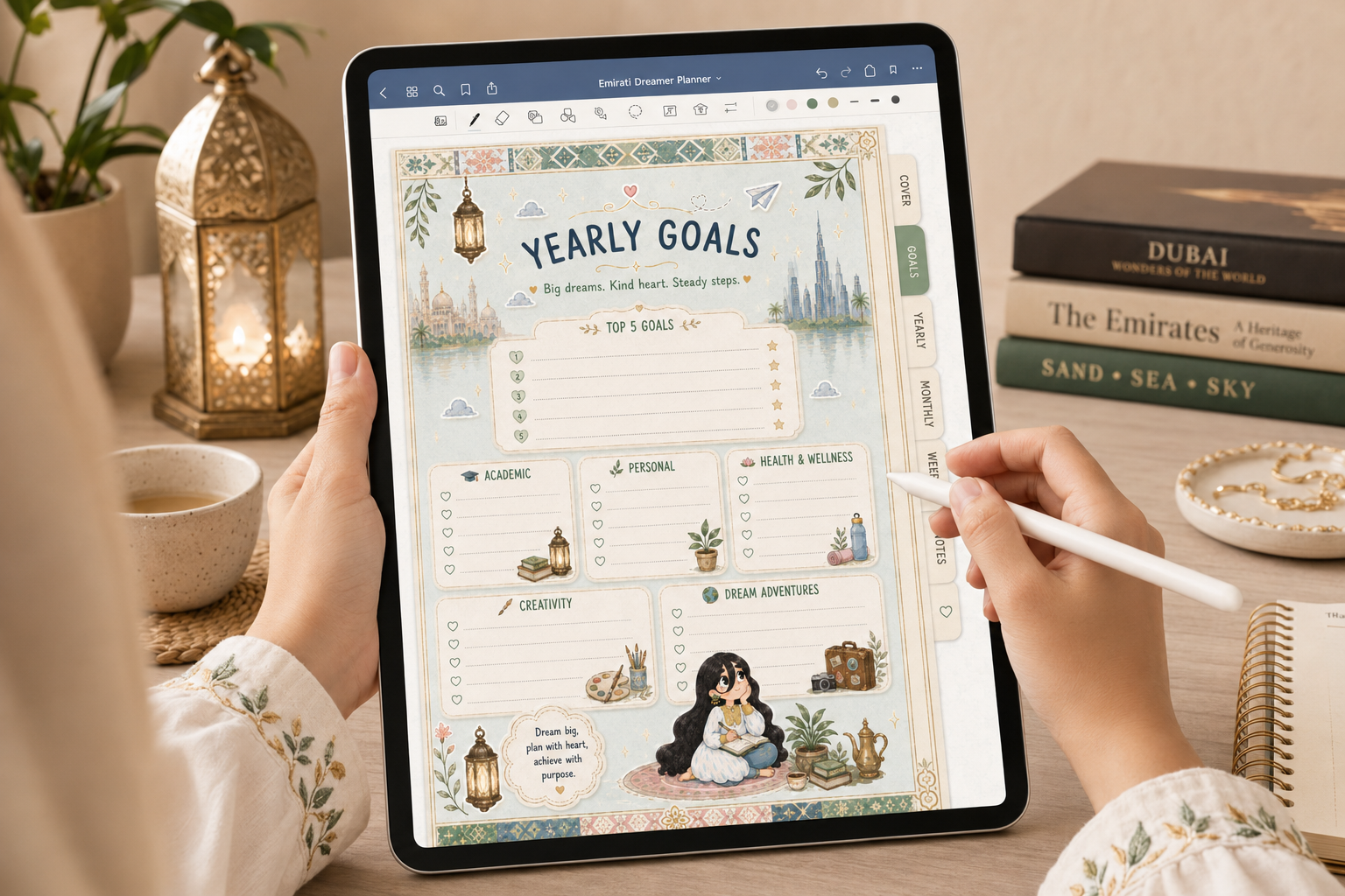 Emirati Dreamer Digital Student Planner