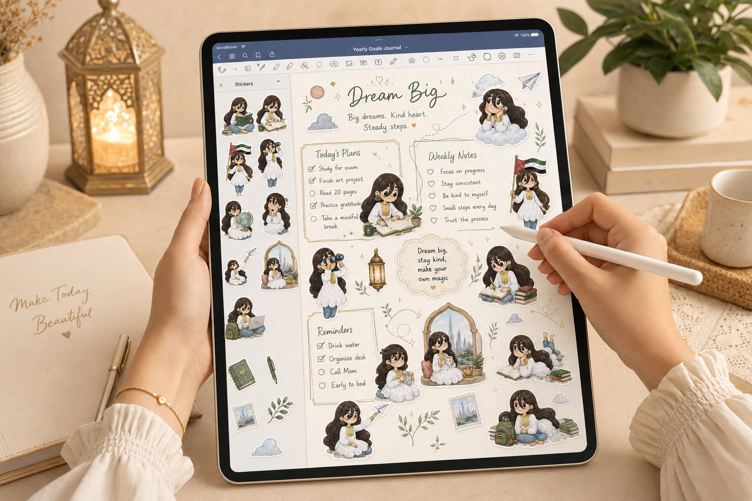 Emirati Dreamer Digital Stickers